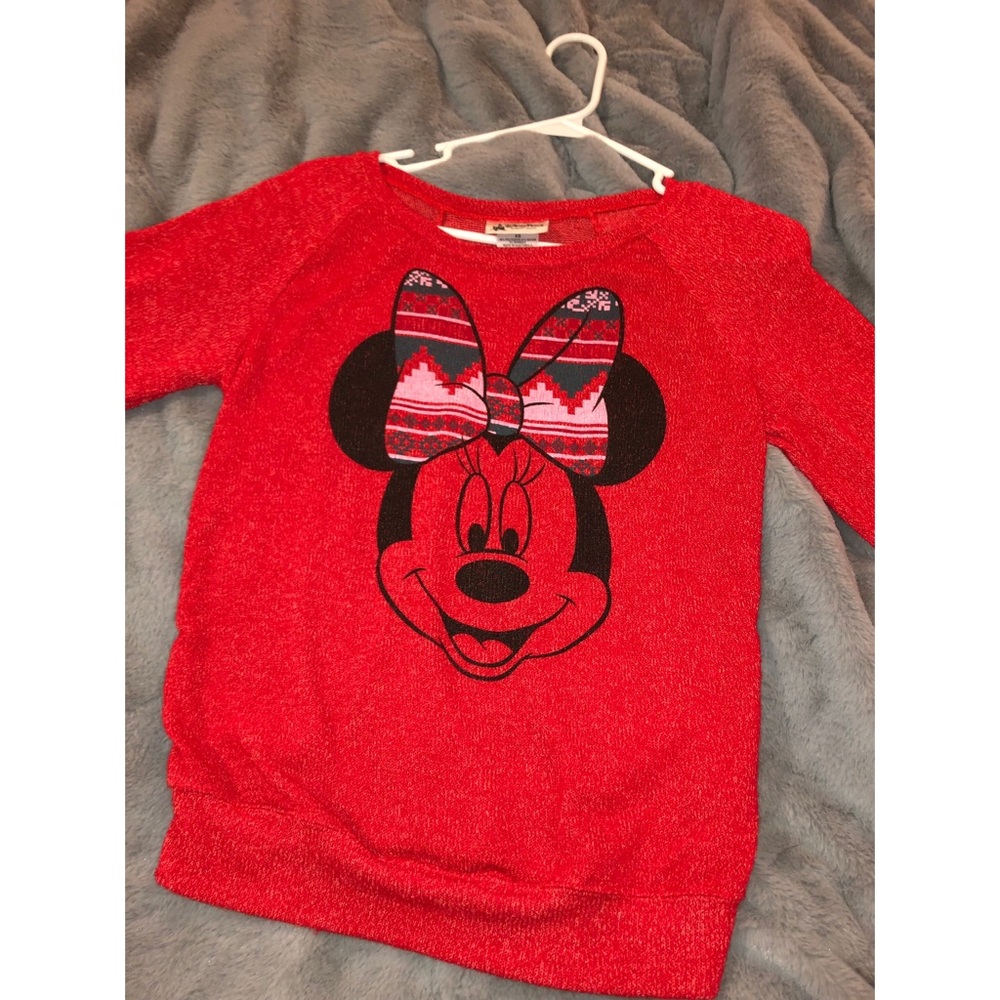 Disney Minnie Mouse Christmas sweater!
